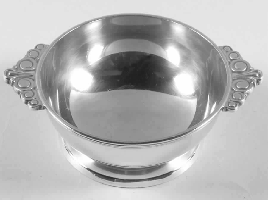 Northern Lights-1946-Plain (Sterling, Hollowware) Waste Bowl by International Silver-1
