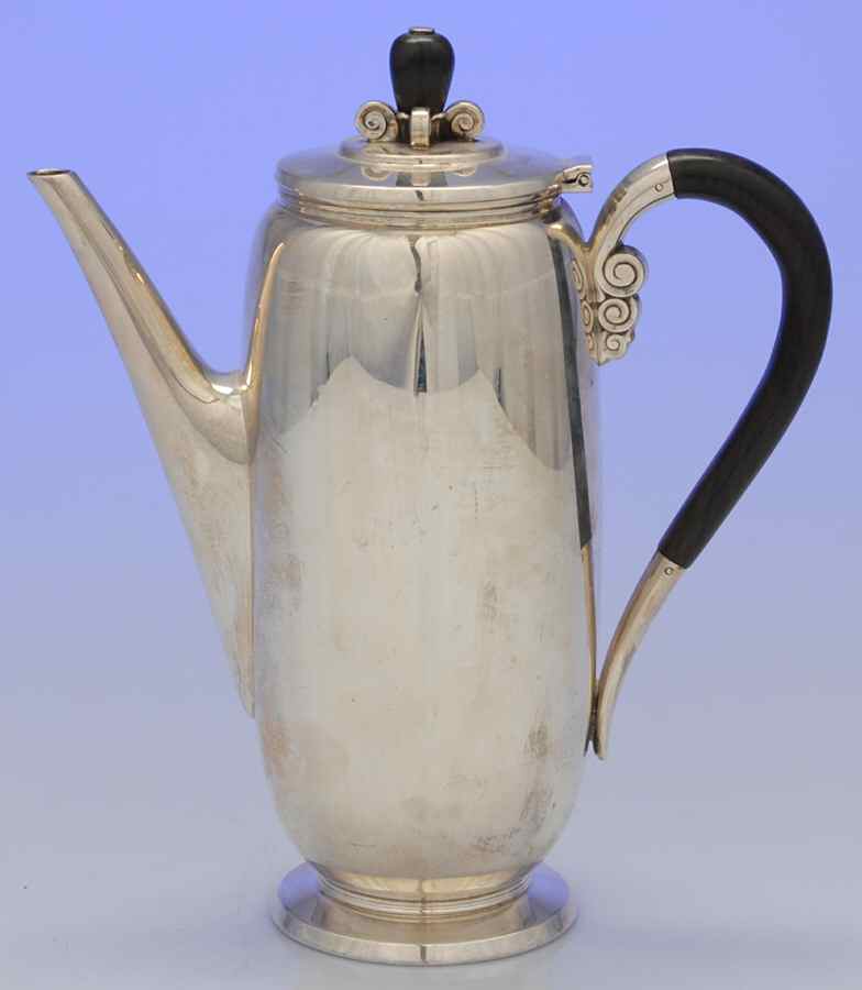 Northern Lights-1946-Plain (Sterling, Hollowware) Sterling Demitasse Pot by International Silver-1