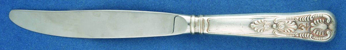 Naval (Silverplate, Kings Design) Modern Hollow Knife by International Silver-1