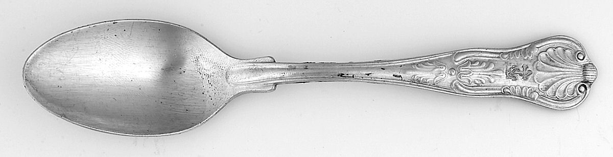 Naval (Silverplate, Kings Design) Teaspoon by International Silver-1