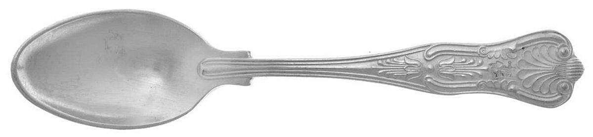 Naval (Silverplate, Kings Design) Demitasse Spoon by International Silver-1