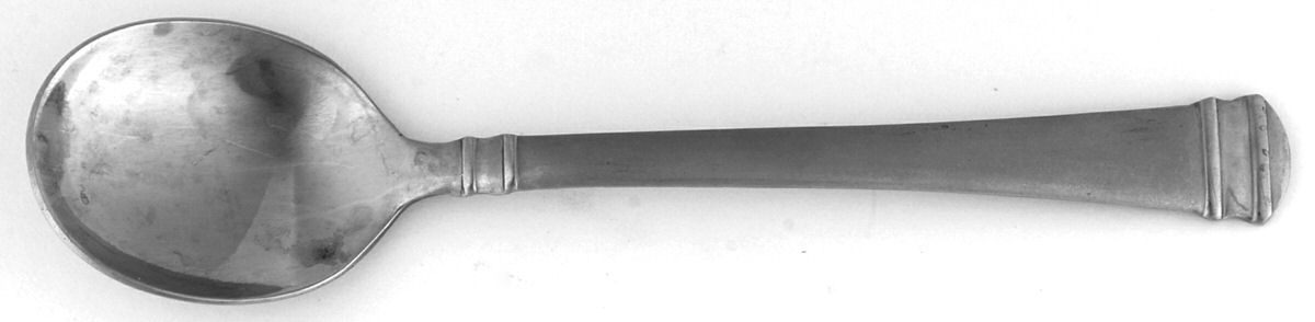 INS350 (Stainless, Frosted Front Only) Sugar Spoon by International Silver-1