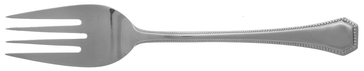 INS352 (STAINLESS) Medium Solid Cold Meat Serving Fork by International Silver-1