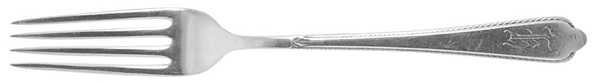Guest Of Honor (Silverplate, 1935, Monograms) Fork by International Silver-1