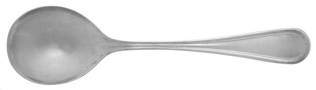 Ins360 (Silverplate) Round Bowl Soup Spoon (Cream Soup) by International Silver-1