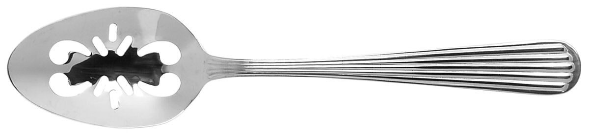 Fascination (Stainless) Pierced Tablespoon (Serving Spoon) by International Silver-1