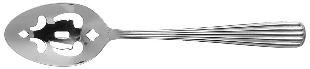 Fascination (Stainless) Pierced Tablespoon (Serving Spoon) by International Silver-1