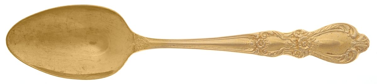 Golden Heritage (Gold Electroplate) Tablespoon (Serving Spoon) by International Silver-1
