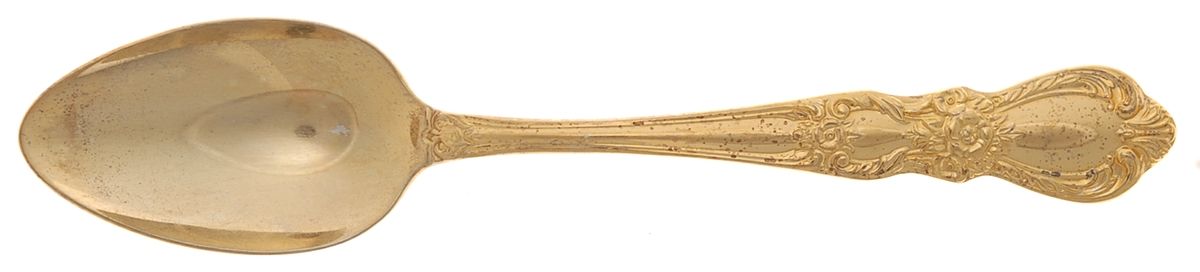 Golden Heritage (Gold Electroplate) Place/Oval Soup Spoon by International Silver-1