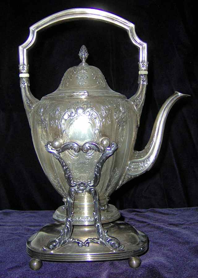 Charmont (Sterling, Hollowware) Kettle, Stand & Burner by International Silver-1