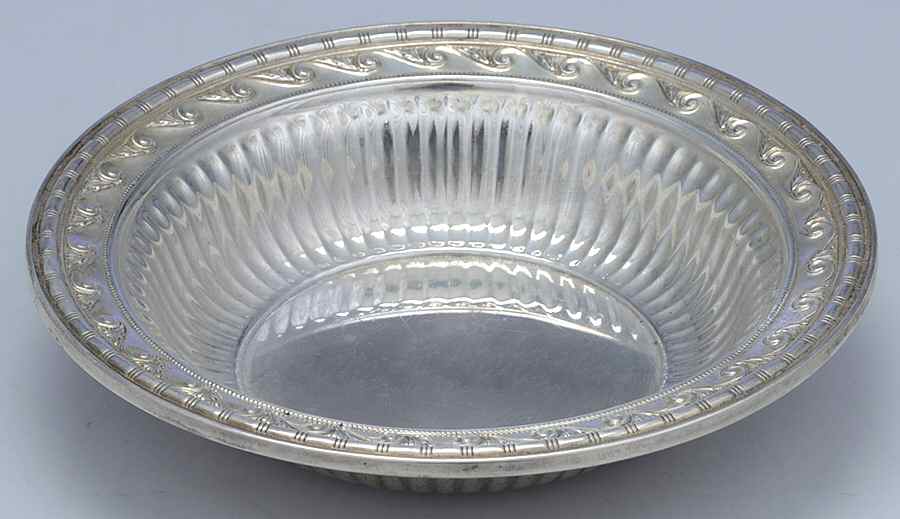 B63 (Sterling, Hollowware) Sterling Bon Bon Bowl by International Silver-1