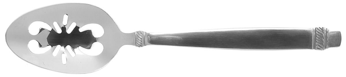Vidal (Stainless) Pierced Tablespoon (Serving Spoon) by International Silver-1