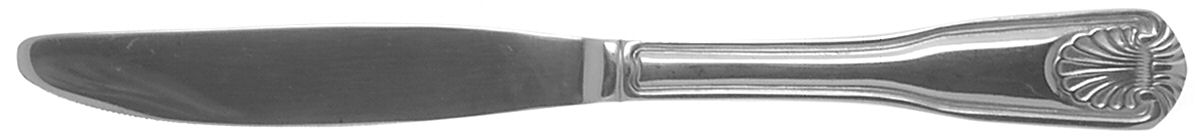 Fiddle Shell (Stainless) Modern Solid Knife by International Silver-1