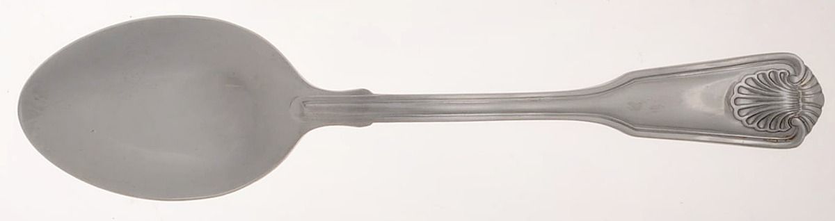 Fiddle Shell (Stainless) Place/Oval Soup Spoon by International Silver-1