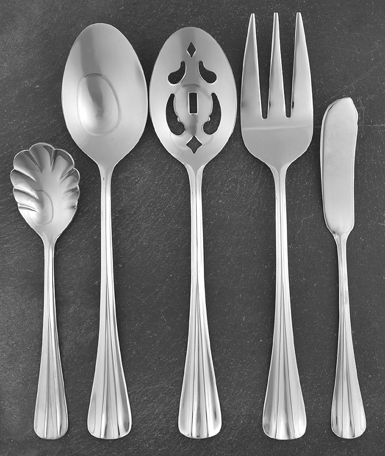 Smithfield (Stainless) 5 Piece Hostess Set by International Silver-1