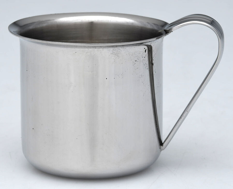 Smithfield (Stainless) Baby Cup with Stainless Cup and Handle HC by International Silver-1