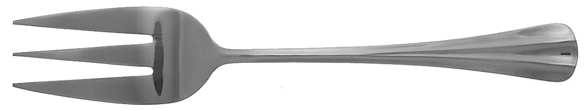 Smithfield (Stainless) Medium Solid Cold Meat Serving Fork by International Silver-1
