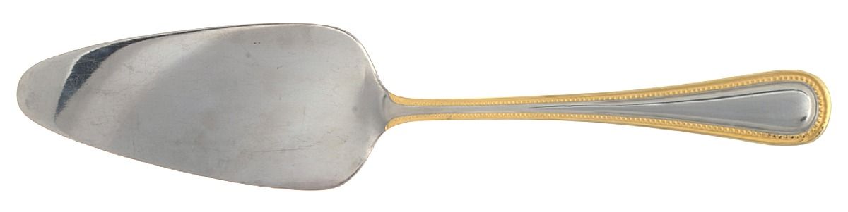 Pearl-Gold Accent (Stainless) All Stainless Pie Server by International Silver-1