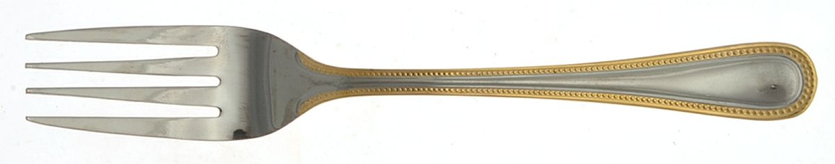 Pearl-Gold Accent (Stainless) Individual Salad Fork by International Silver-1