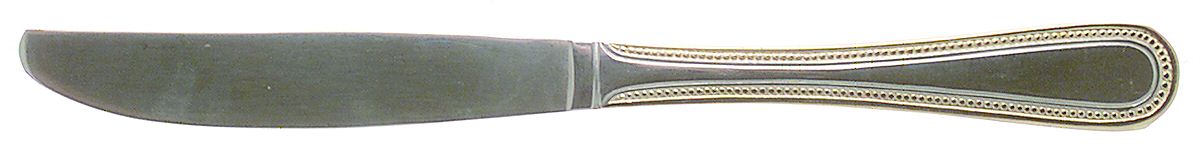Pearl-Gold Accent (Stainless) Modern Solid Knife by International Silver-1
