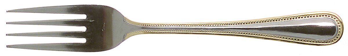 Pearl-Gold Accent (Stainless) Individual Salad Fork by International Silver-1