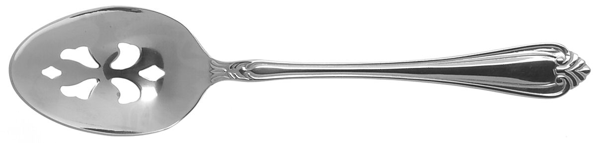 Tennison (Stainless) Pierced Tablespoon (Serving Spoon) by International Silver-1