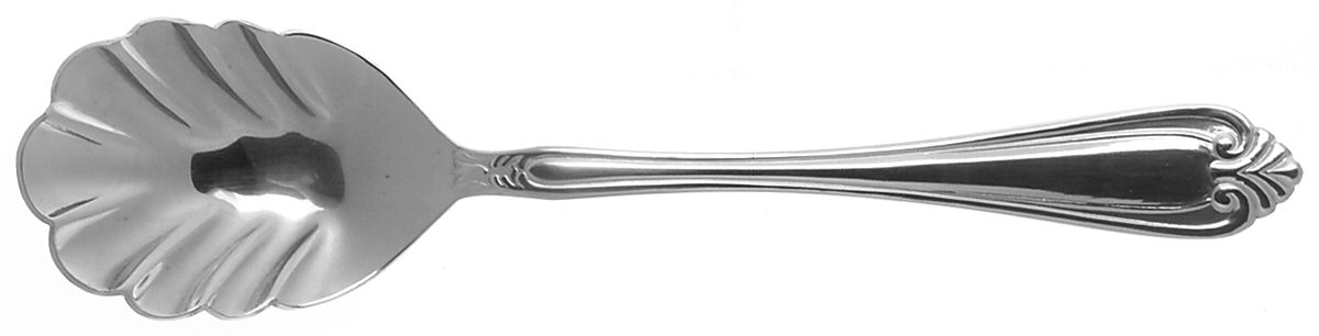 Tennison (Stainless) Sugar Shell Spoon by International Silver-1
