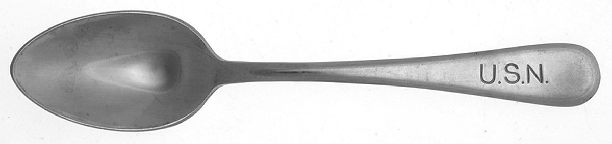 U S Navy (Stainless) Teaspoon by International Silver-1