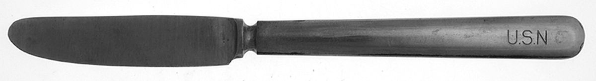 U S Navy (Stainless) New French Solid Knife by International Silver-1