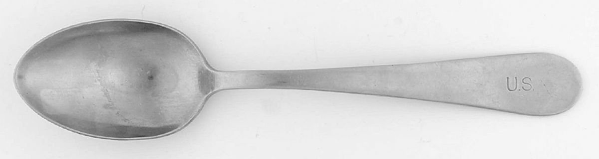 U S Navy (Stainless) Tablespoon (Serving Spoon) by International Silver-1