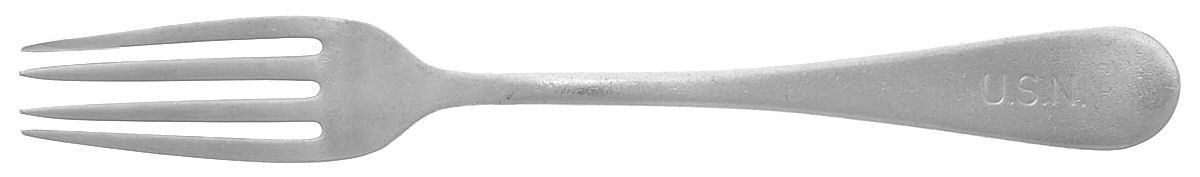U S Navy (Stainless) Fork by International Silver-1