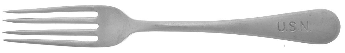 U S Navy (Stainless) Fork by International Silver-1