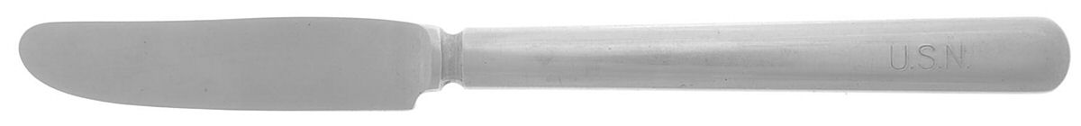 U S Navy (Stainless) New French Solid Grille Knife by International Silver-1