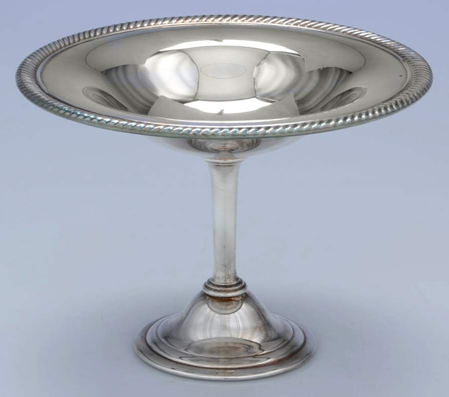 4240 (Silverplate, Hollowware) Round Compote (Height X Width) by International Silver-1