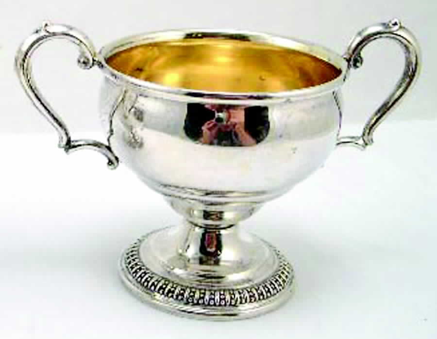 14A (Sterling Hollowware) Weighted Mini Open Sugar by International Silver-1