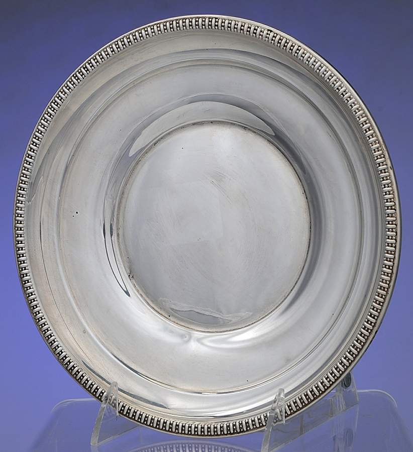 14A (Sterling Hollowware) 8" Salad Plate by International Silver-1