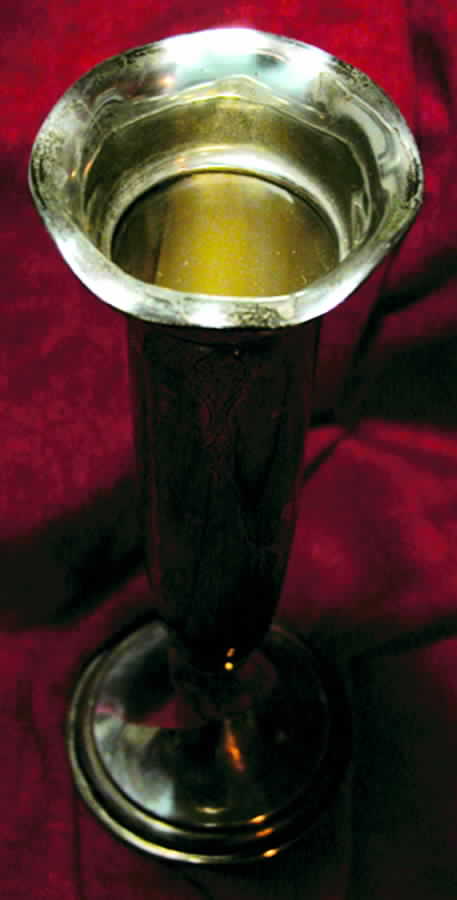 837A (Sterling, Hollowware) Medium Sterling Vase by International Silver-1
