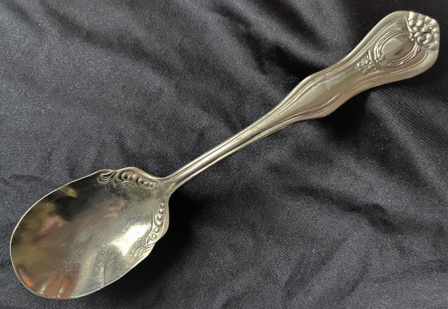 INS389 (Nickel) Sugar Spoon by International Silver-1