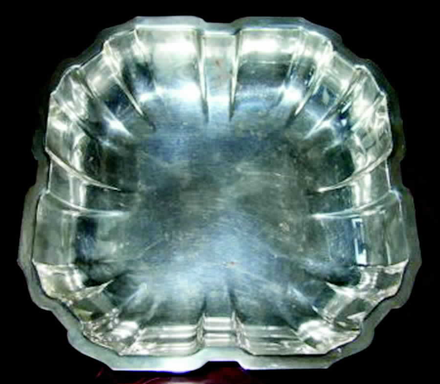 D242 (Sterling, Hollowware) Sterling Bon Bon Bowl by International Silver-1