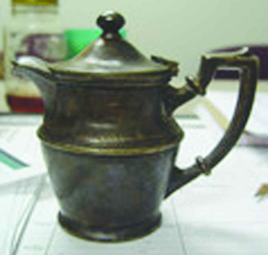 05002 (Silverplate, Hollowware) Mini Teapot by International Silver-1