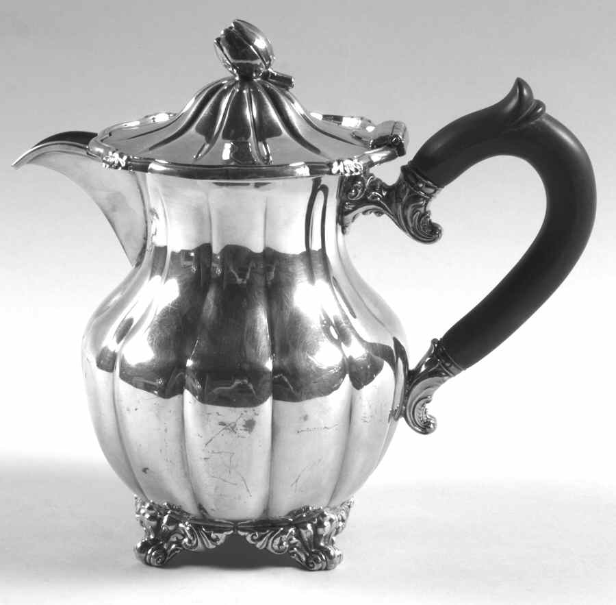 1045 (Silverplate, Hollowware) Silverplate Hot Milk Pitcher by International Silver-1