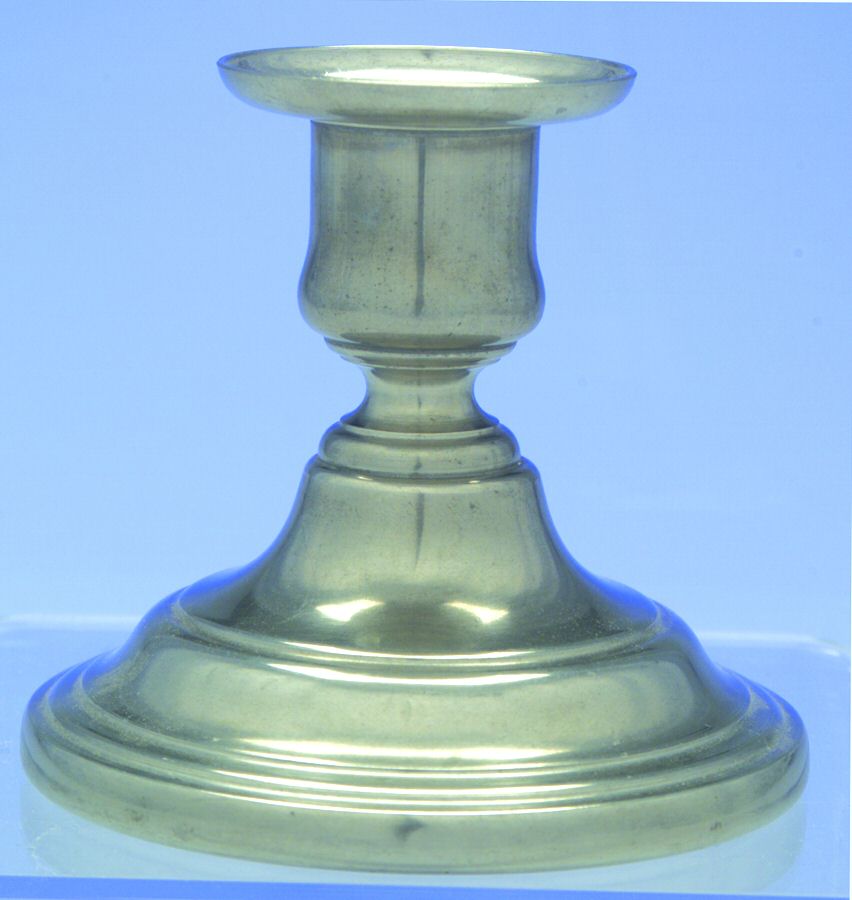 277 (Pewter, Hollowware) Console Candleholder by International Silver-1