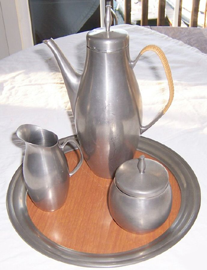 277 (Pewter, Hollowware) Coffee Pot by International Silver-1
