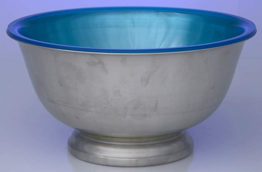 277 (Pewter, Hollowware) 9"  Paul Revere Bowl & Plastic Liner by International Silver-1