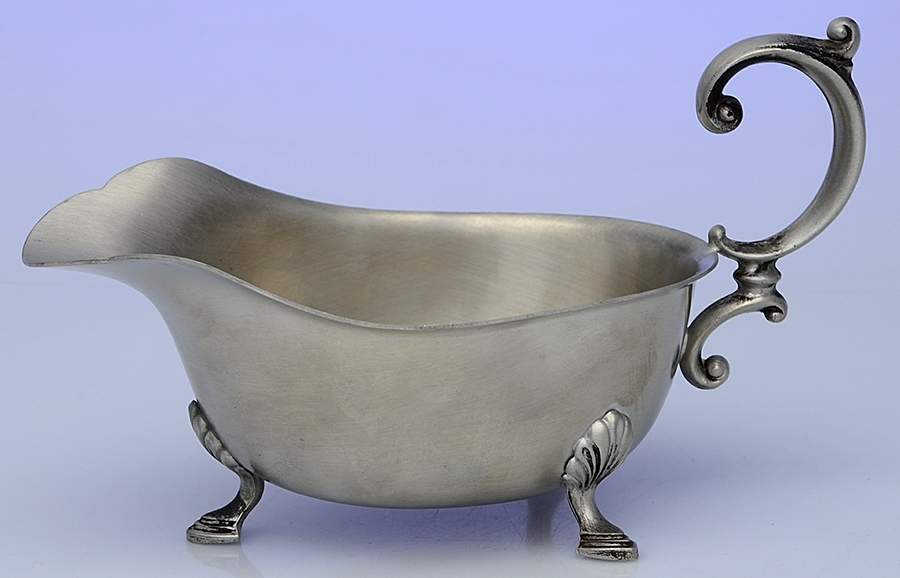 277 (Pewter, Hollowware) Gravy Boat by International Silver-1