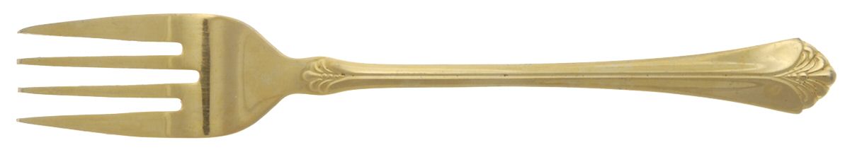INS398 (Gold Electroplate) Individual Salad Fork by International Silver-1