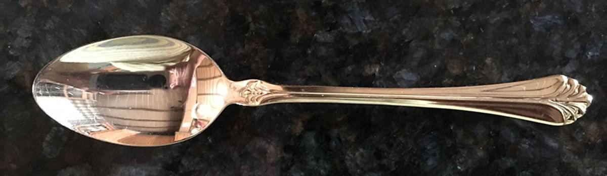 INS398 (Gold Electroplate) Teaspoon by International Silver-1