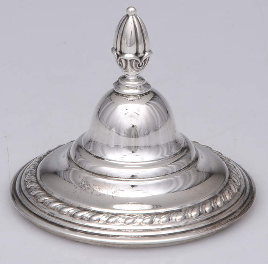 English Gadroon (Sterling, Hollowware) Lid for Sugar Bowl by International Silver-1