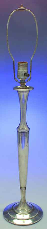 2503 (Silverplate, Hollowware) 18" Electric Lamp Base by International Silver-1