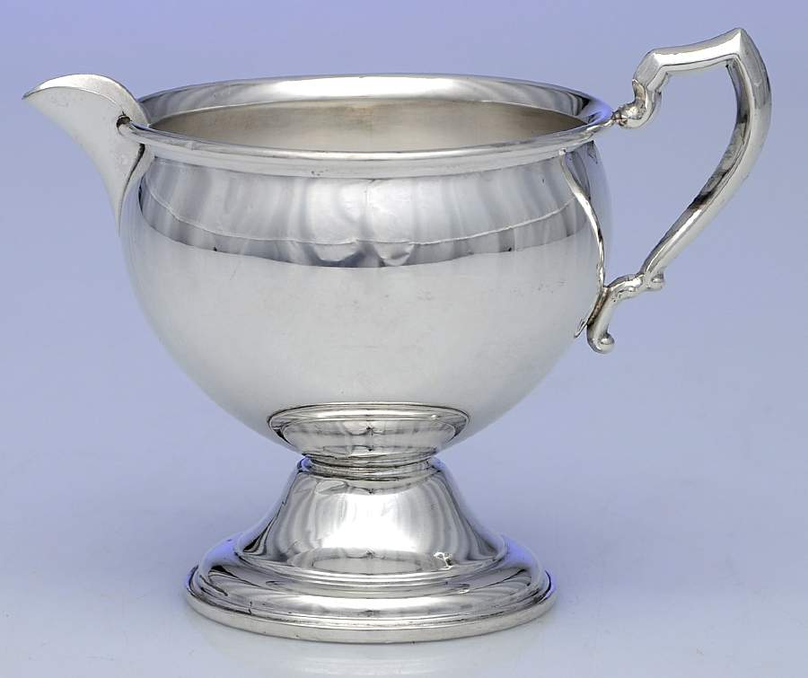 10232 (Sterling, Hollowware) Weighted Mini Creamer by International Silver-1